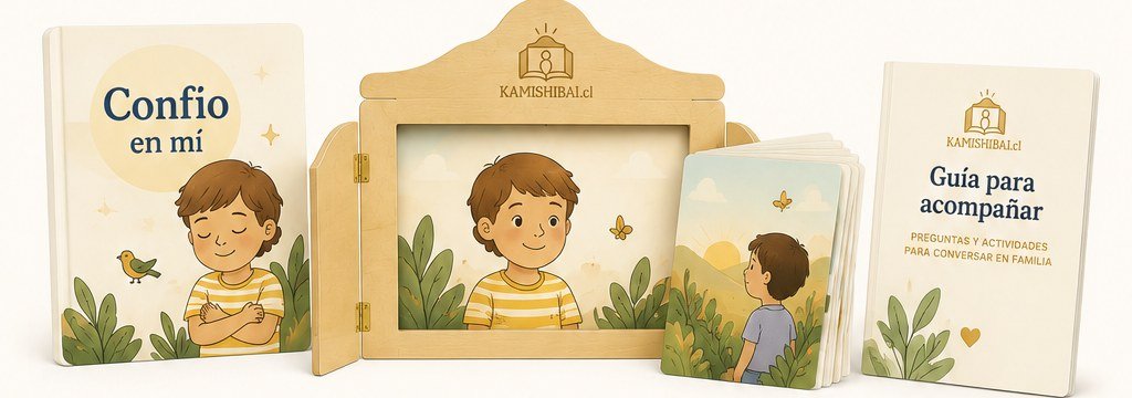 Cuento ilustrado, teatrillo kamishibai y guía para acompañar